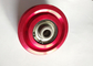 Red Gym Equipment Pulley 2.75 Inch Paduan Bahan Peralatan Fitness Pulley
