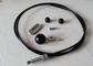 6mm Diameter Luar Multi Gym Kabel / Kebugaran Suku Cadang Nylon Coated Steel Cable