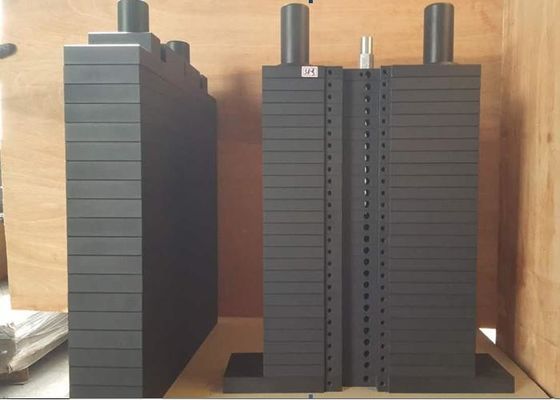 Produksi Elektronik Pengecatan Pelat Beban Mesin Gym Persegi Panjang untuk Peralatan Gym