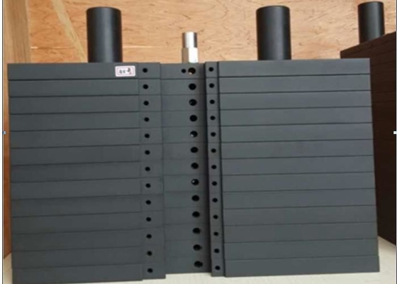 Plat Beban Peralatan Gym Anti Selip Besi Cor Lubang 1 Inci