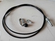 Professional Gym Wire Rope 1.5 &amp;#39;&amp;#39; Outerdiameter Bahan Nylon Bersertifikat ISO 9001