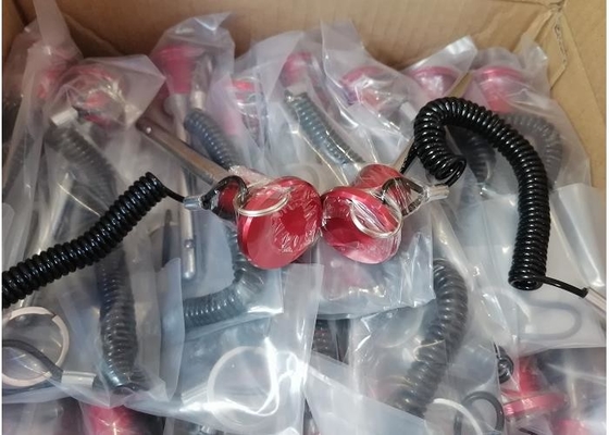 Plastic Caps Gym Equipment Parts Weight Selector Pin Dengan Tali Pegas Elastis