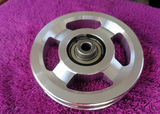 RDAP-23 Red Home Gym Pulley Wheels Bahan Paduan Logam Untuk Klub Komersial